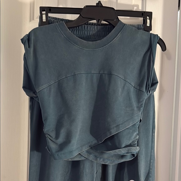FP Movement by Free People Other - Free People/ FP Movement Hot Shot Crossover Set - vintage teal XS